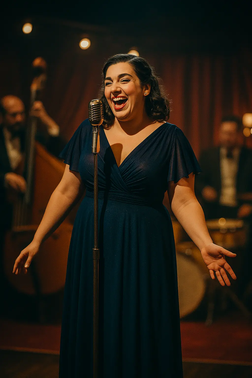 Stacy Steele Performing with a Jazz Trio